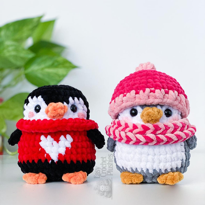 No Sew Penguin Crochet Pattern - 3 in 1 PDF