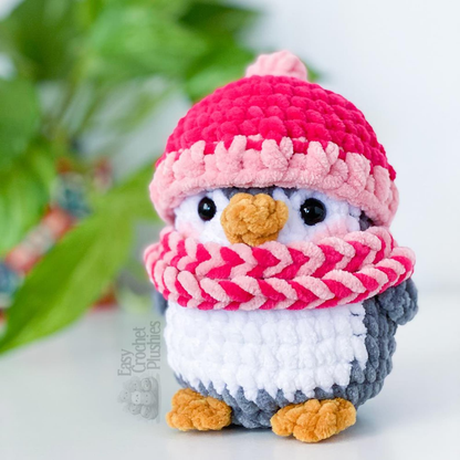 No Sew Penguin Crochet Pattern - 3 in 1 PDF